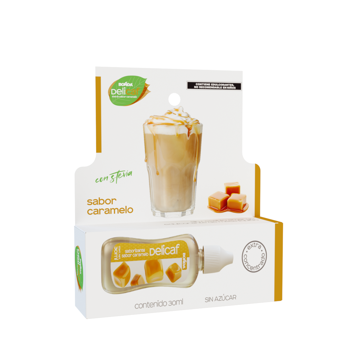 Delicaf Gotero Caramelo 30 ml