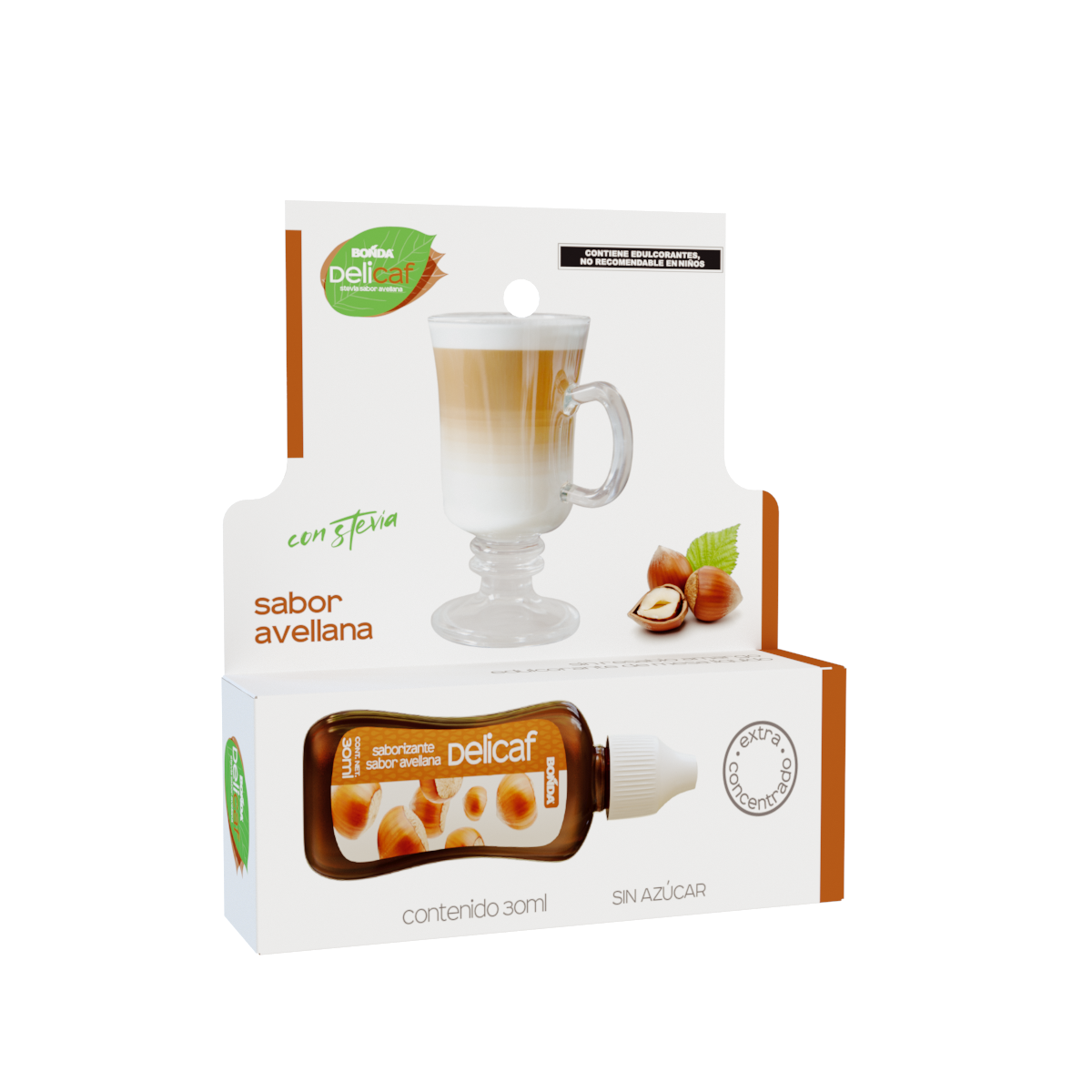 Delicaf Gotero Avellana 30 ml