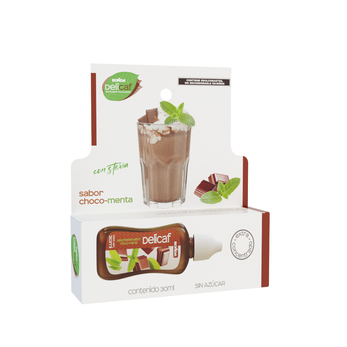 Delicaf Gotero Choco-Menta 30 ml